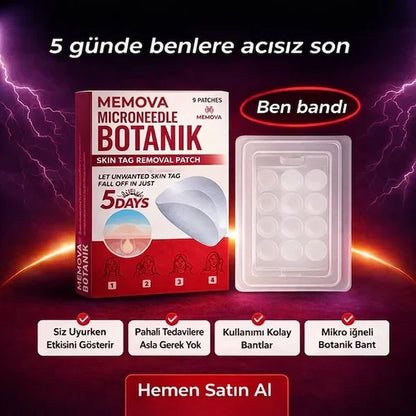 Neatify Benstop Mikro İğneli Ben Ve Siğil Düşürücü Bant – 5 Günde İz Bırakmadan Düşürür