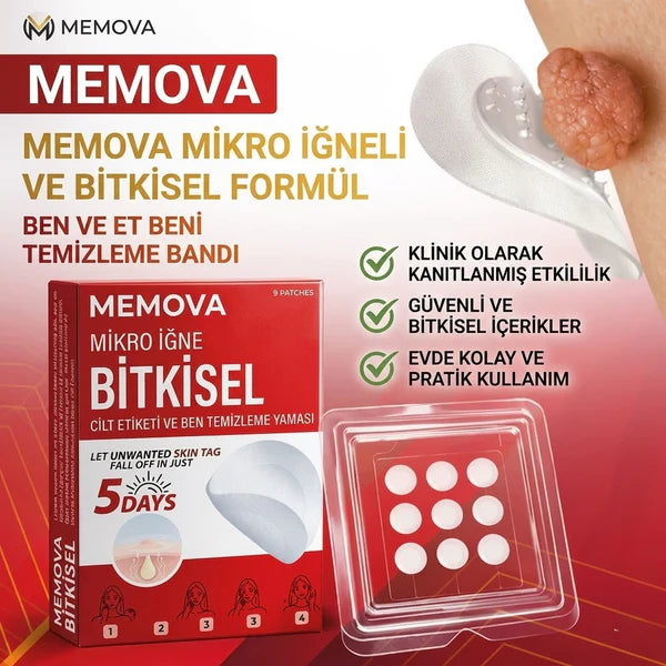 Neatify Benstop Mikro İğneli Ben Ve Siğil Düşürücü Bant – 5 Günde İz Bırakmadan Düşürür